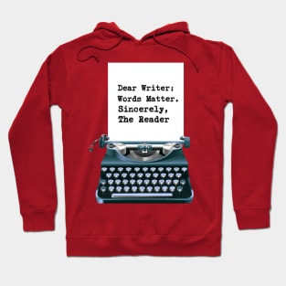 Dear Writer Hoodie